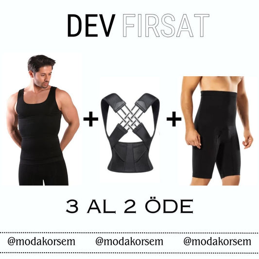 Dev Fırsat 3lü Set